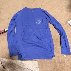 Ivory Ella Blue Long Sleeve Tee